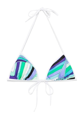 PUCCI printed bikini top - Green