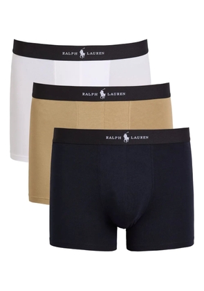 Polo Ralph Lauren logo-waistband boxers (pack of three) - Blue