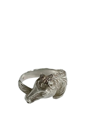 Hermès Pre-Owned 2000-2020 Sterling Silver Cheval ring