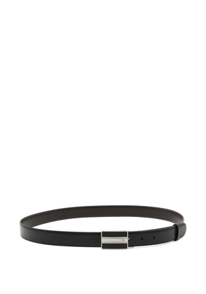 Montblanc rectangular-buckle belt - Black