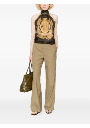 Burberry halterneck top - Green