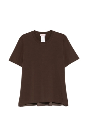 Marina Rinaldi crew-neck T-shirt - Brown