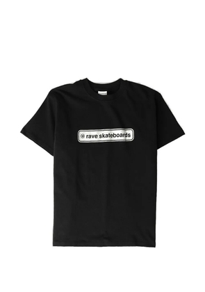RAVE SKATEBOARDS Core logo T-shirt - Black