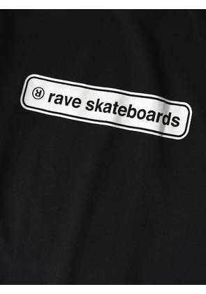 RAVE SKATEBOARDS Core logo T-shirt - Black