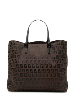 Fendi Pre-Owned 2000-2010 Zucchino Canvas tote bag - Brown