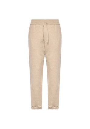 Loro Piana drawstring track pants - Neutrals