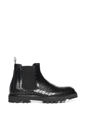 Giuliano Galiano Don round-toe Chelsea boots - Black