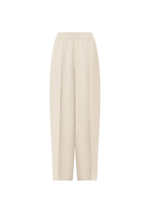 Fabiana Filippi elasticated-waist pocket trousers - Neutrals