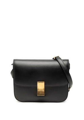 Celine Pre-Owned 2019 Medium Calfskin Classic Box crossbody bag - Black
