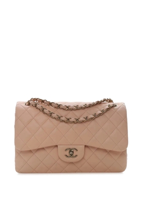 CHANEL Pre-Owned 2021-2025 Jumbo Classic Caviar Double Flap shoulder bag - Brown