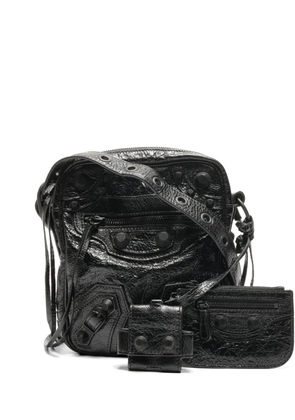 Balenciaga Pre-Owned 2020 Cagole leather cross body bag - Black