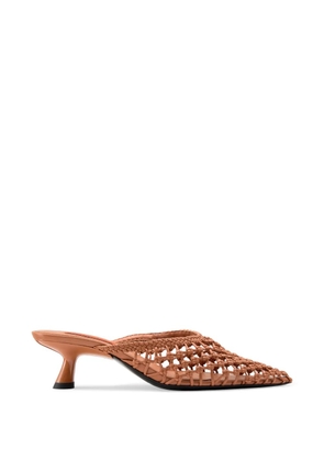 Simon Miller Gala knotted mules - Neutrals