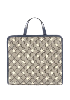 Gucci Pre-Owned 2016-2025 GG Supreme Star Children's tote bag - Brown
