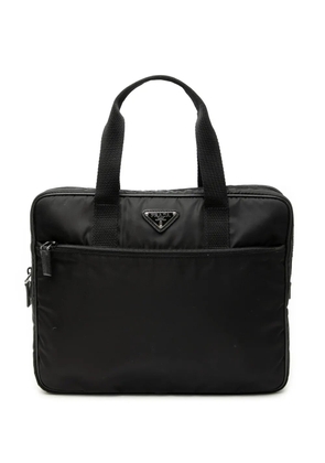 Prada Pre-Owned 2013-2025 Tessuto business bag - Black