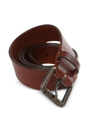 Uma Wang leather belt - Brown