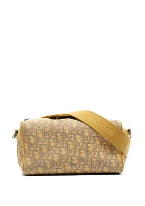 Christian Dior Pre-Owned 2000s jacquard cross body bag - Yellow