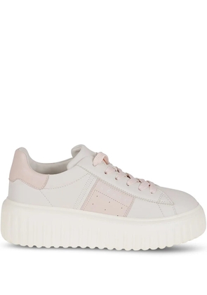 Hogan H-Stripes platform sneakers - White