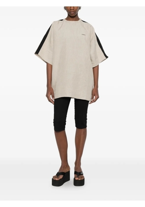 Coperni Zero Waste stripe T-shirt - Neutrals