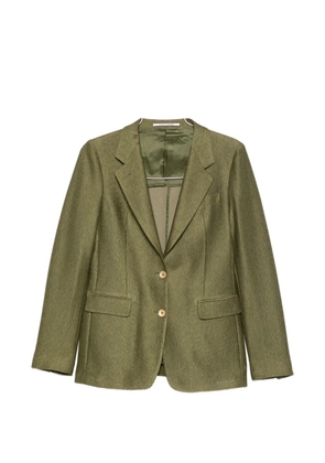 Tagliatore button-fastening blazer - Green