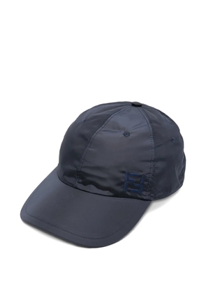 FENDI FF-motif baseball cap - Blue