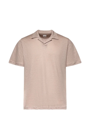 Eleventy revere-collar T-shirt - Pink