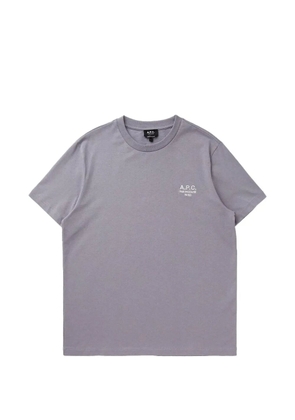 A.P.C. logo T-shirt - Pink