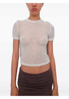 Gimaguas Kiss crew-neck T-shirt - White