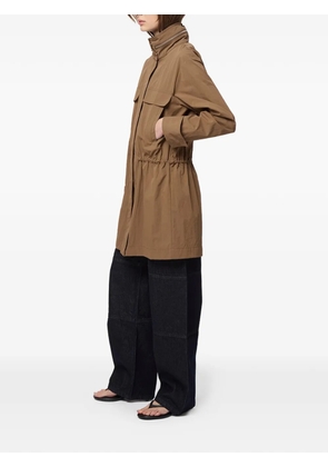 Apparis Bea drawstring raincoat - Brown