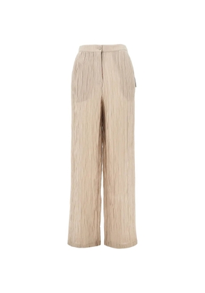 Emporio Armani button-fastening trousers - Neutrals