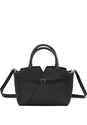 BOSS detachable-strap leather tote bag - Black