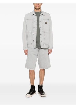 Carhartt WIP logo-patch shorts - Grey