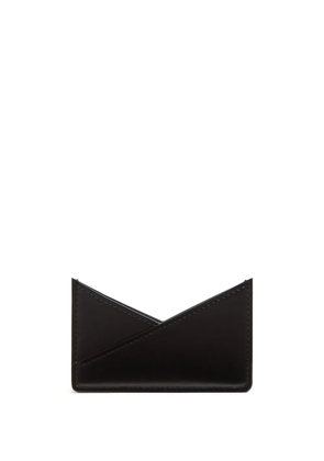 MM6 Maison Margiela Japanese 6 leather card holder - Black