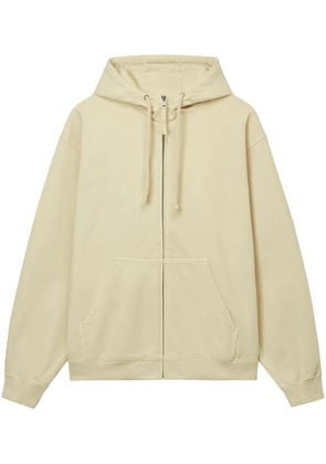 Maison Margiela embroidered hoodie - Neutrals
