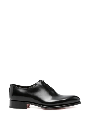 Santoni lace-up oxford shoes - Black