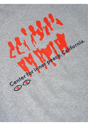 District Vision x New Balance California cotton T-shirt - Grey