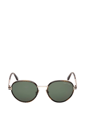 TOM FORD Eyewear round frame sunglasses - Brown