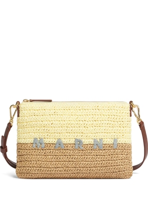 Marni Seaside colour-block pouch - Neutrals