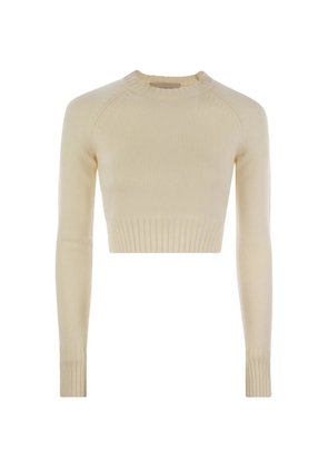 Sportmax cropped sweater - Neutrals