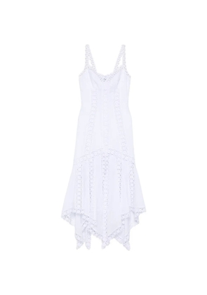 Charo Ruiz Ibiza Blossel asymmetric-hem midi dress - White