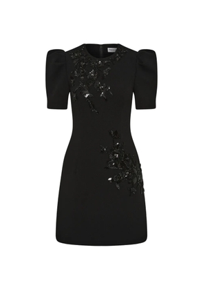 Rebecca Vallance Livia puff-sleeve mini dress - Black