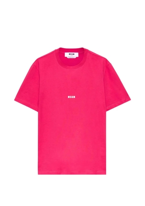 MSGM logo T-shirt - Pink