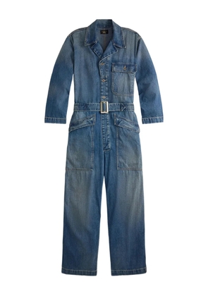 Ralph Lauren RRL belted cotton jumpsuit - Blue
