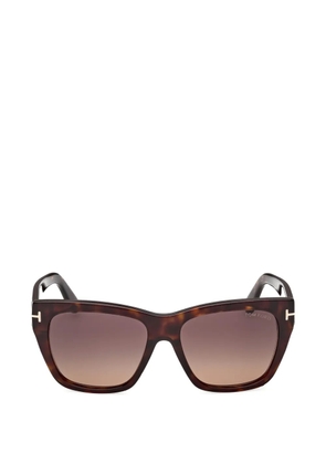 TOM FORD Eyewear square frame sunglasses - Brown