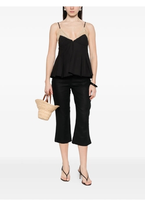 Rosanna Ocampo V-neck blouse - Black