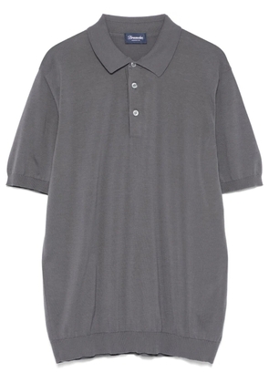 Drumohr cotton polo shirt - Grey