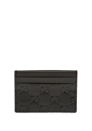 Gucci Pre-Owned 2000-2015 Guccissima card holder - Black