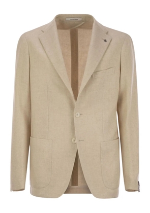 Tagliatore two-button patch-pocket blazer - Neutrals