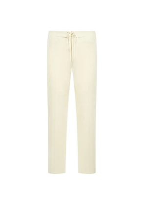 Auralee drawstring-detail wool trousers - Neutrals