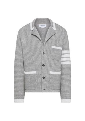 Thom Browne signature striped cardigan jacket - Grey