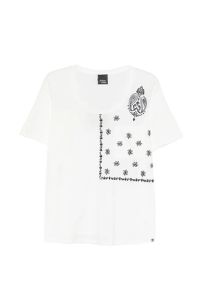 Marina Rinaldi print T-shirt - White